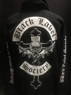 BLACK LABEL SOCIETY - SKULL AND CROSS HOODIE — Inacoma -Inacoma 09B8AF7C 9123 4B74 8A46 181CCCD37B5C