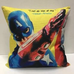 Captain America - Canvas Pillow — Inacoma