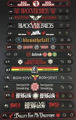 “B” MUSIC WRIST BANDS — Inacoma