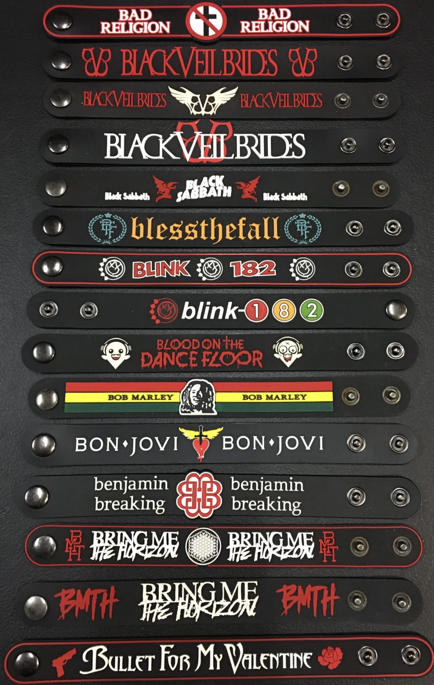 “B” MUSIC WRIST BANDS — Inacoma 3 “B” MUSIC WRIST BANDS — Inacoma