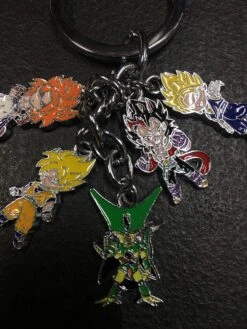 Dragon Ball Z - Mini Characters Metal Keyring — Inacoma -Inacoma 11418B53 7791 44F6 999A D16A236AB739