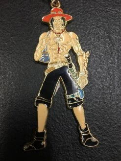 One Piece - Portgas D. Ace Metal Keyring — Inacoma