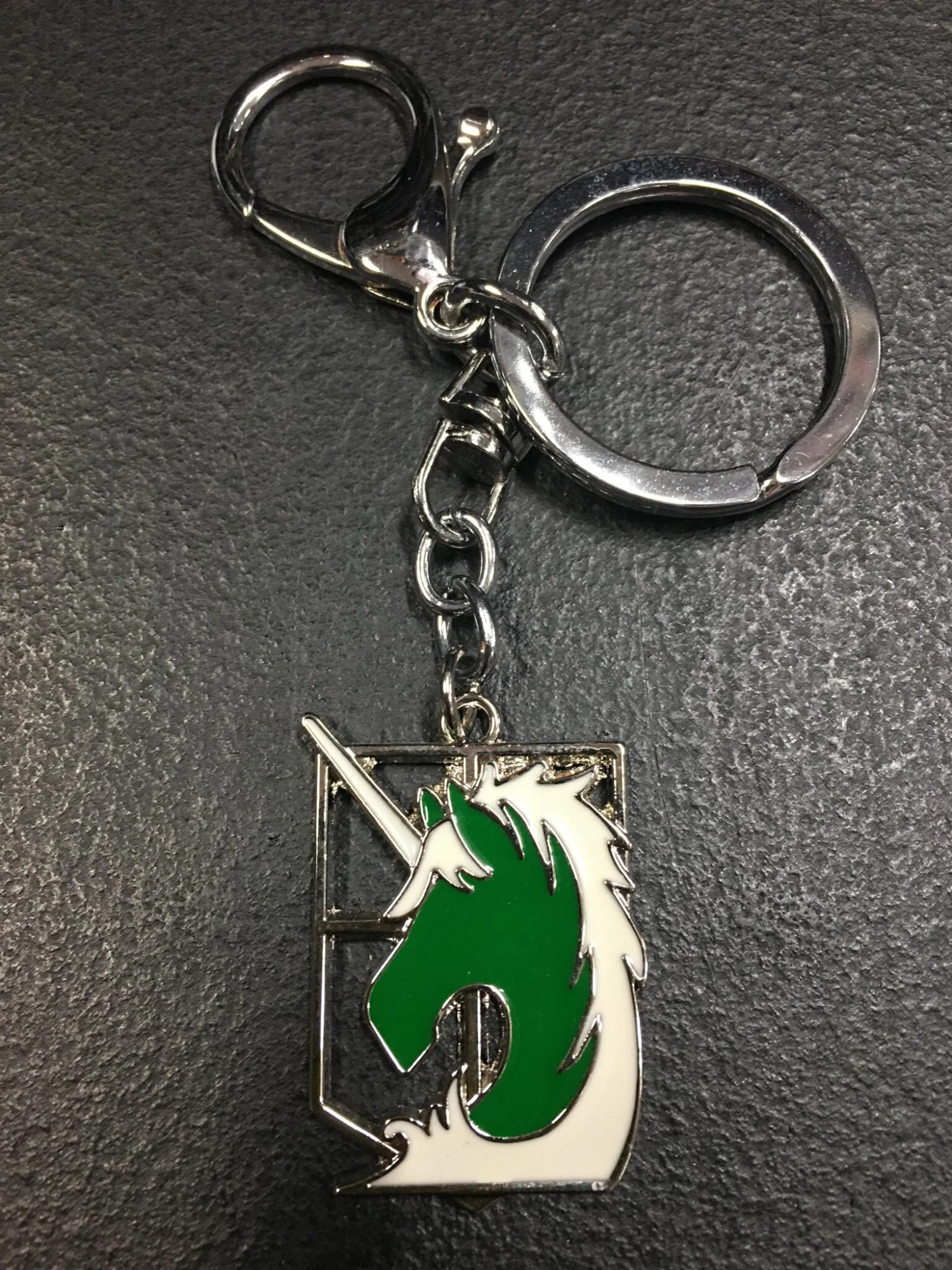 Attack On Titans - Military Metal Keyring — Inacoma 3 Attack On Titans - Military Metal Keyring — Inacoma