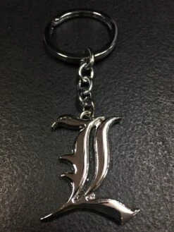 Death Note - "L" Metal Keyring — Inacoma