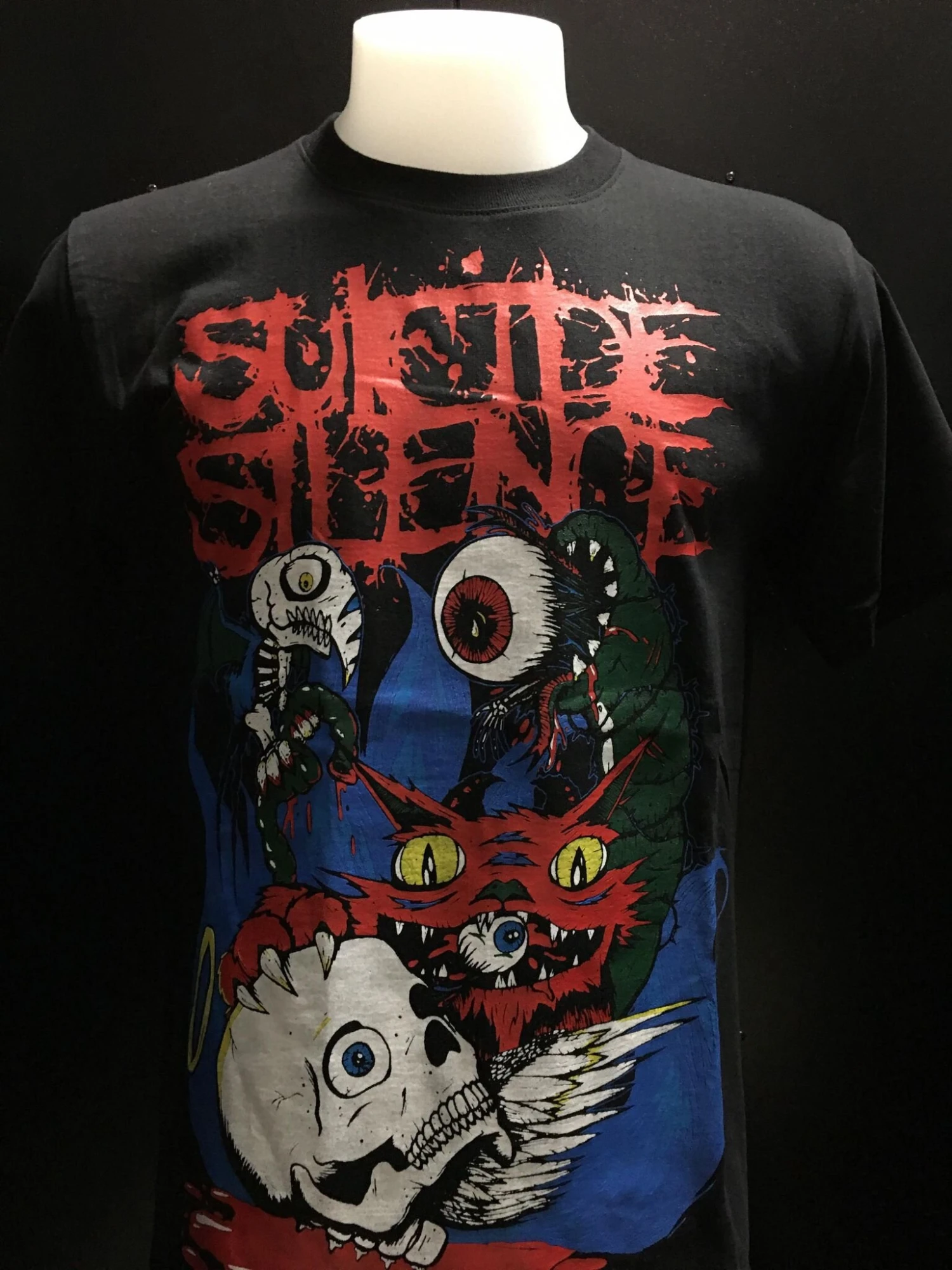 Suicide Silence - Cat Eye T Shirt — Inacoma 3 Suicide Silence - Cat Eye T Shirt — Inacoma