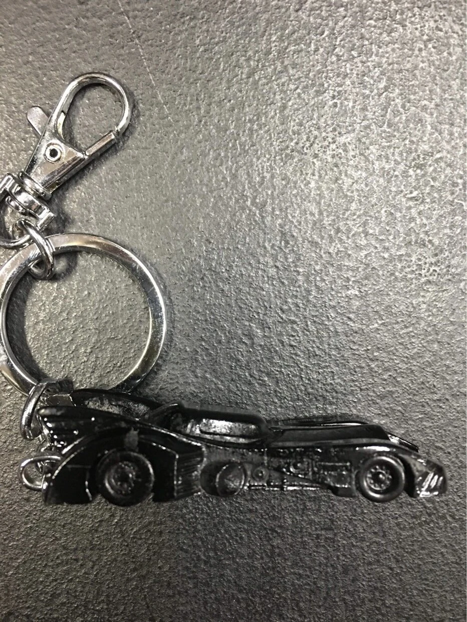 Batman - 1989 Batmobile Metal Keyring — Inacoma 4 Batman - 1989 Batmobile Metal Keyring — Inacoma - Image 2