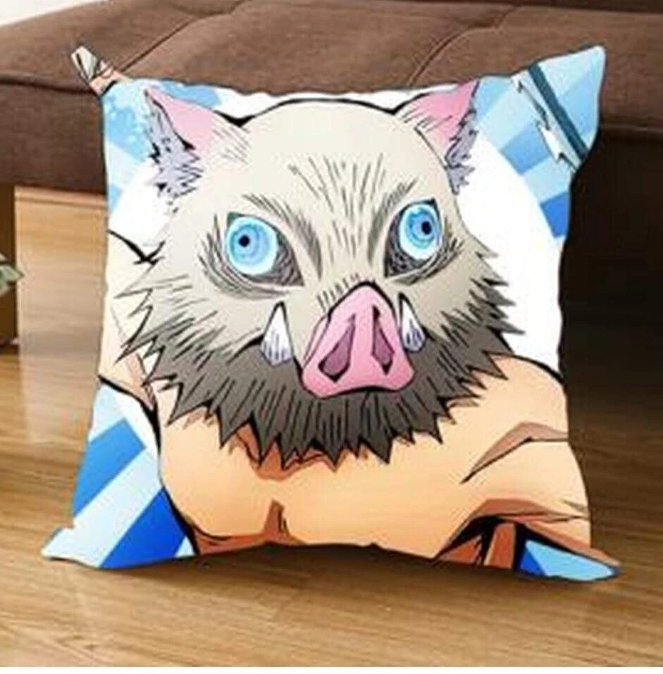Demon Slayer - Inosuke Hashibira Canvas Pillow — Inacoma 3 Demon Slayer - Inosuke Hashibira Canvas Pillow — Inacoma