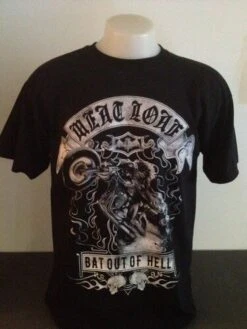MEATLOAF - BAT OUT OF HELL BLACK AND WHITE — Inacoma
