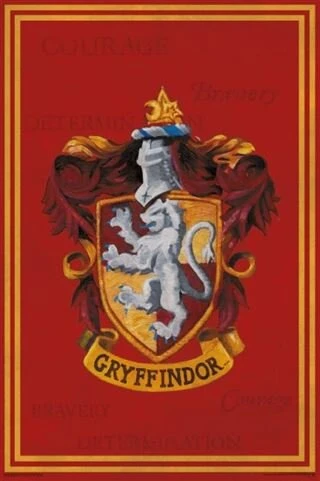 HARRY POTTER - GRYFFINDOR CREST — Inacoma 3 HARRY POTTER - GRYFFINDOR CREST — Inacoma