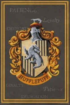 HARRY POTTER - HUFFLEPUFF CREST — Inacoma