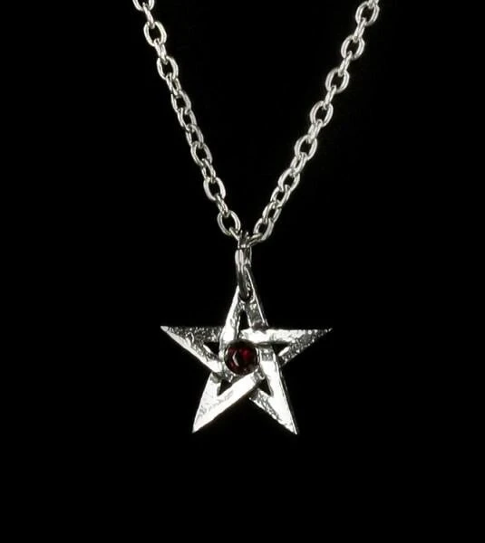 Alchemy Crystal Pentagram Pendant — Inacoma 3 Alchemy Crystal Pentagram Pendant — Inacoma