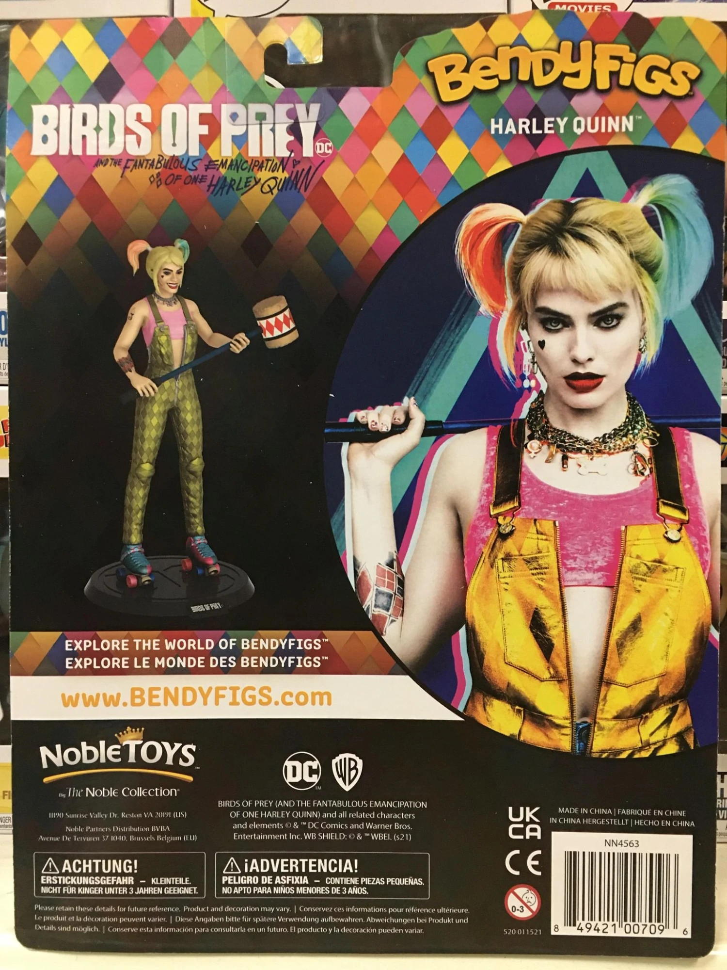 DC COMICS - Bendy Figure - Harley Quinn — Inacoma 3 DC COMICS - Bendy Figure - Harley Quinn — Inacoma - Image 2