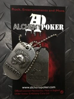 The Exploited Alchemy Poker Dog Tag — Inacoma