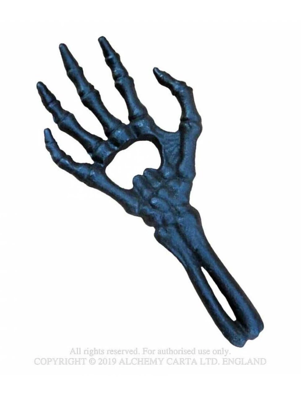 Alchemy Skeleton Hand Bottle Opener: Black — Inacoma 3 Alchemy Skeleton Hand Bottle Opener: Black — Inacoma