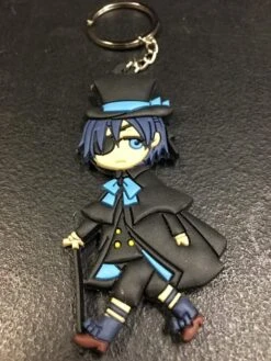 Black Butler - Ciel Phantomhive Rubber Keyring — Inacoma