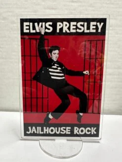 Elvis Jailhouse Rock - Acrylic Stand - Cake Topper / Desk Stand — Inacoma