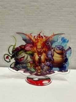 Pokemon - Acrylic Stand - Cake Topper / Desk Stand — Inacoma