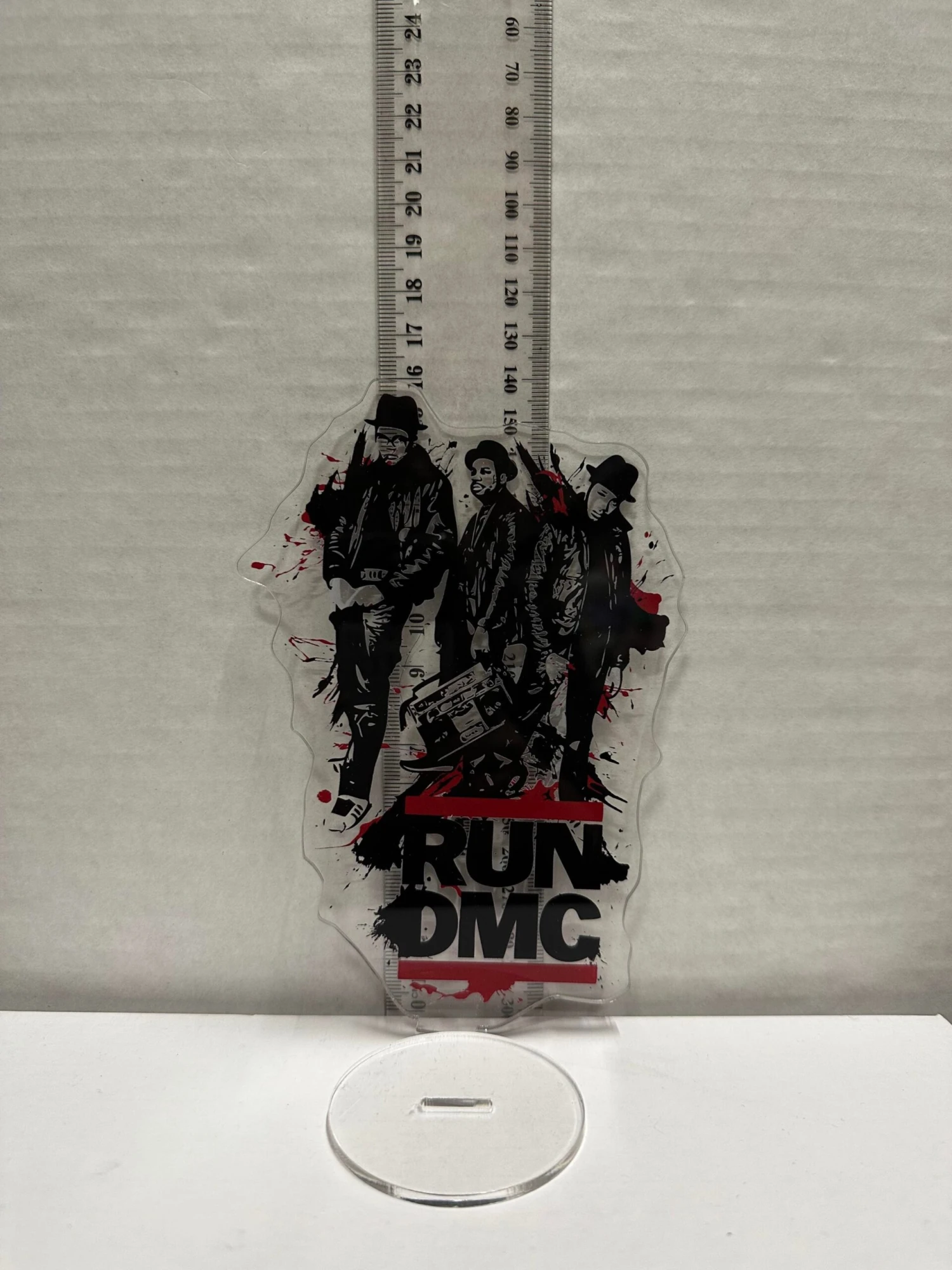 RUN DMC - Acrylic Stand - Cake Topper / Desk Stand — Inacoma 4 RUN DMC - Acrylic Stand - Cake Topper / Desk Stand — Inacoma - Image 2