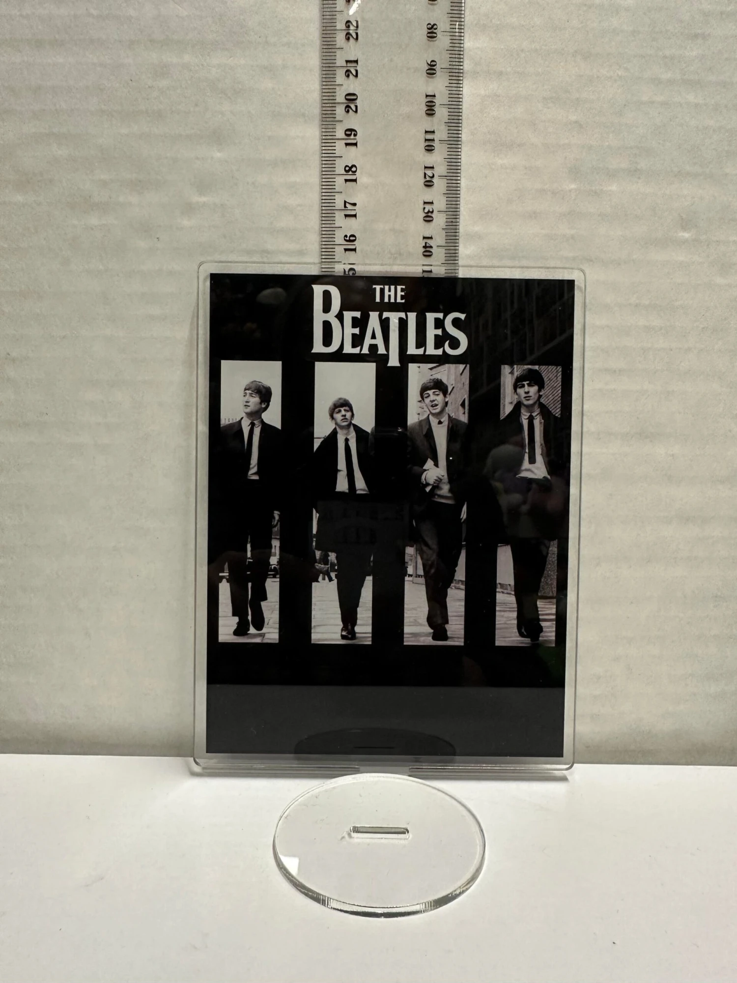 The Beatles - Acrylic Stand - Cake Topper / Desk Stand — Inacoma 4 The Beatles - Acrylic Stand - Cake Topper / Desk Stand — Inacoma - Image 2