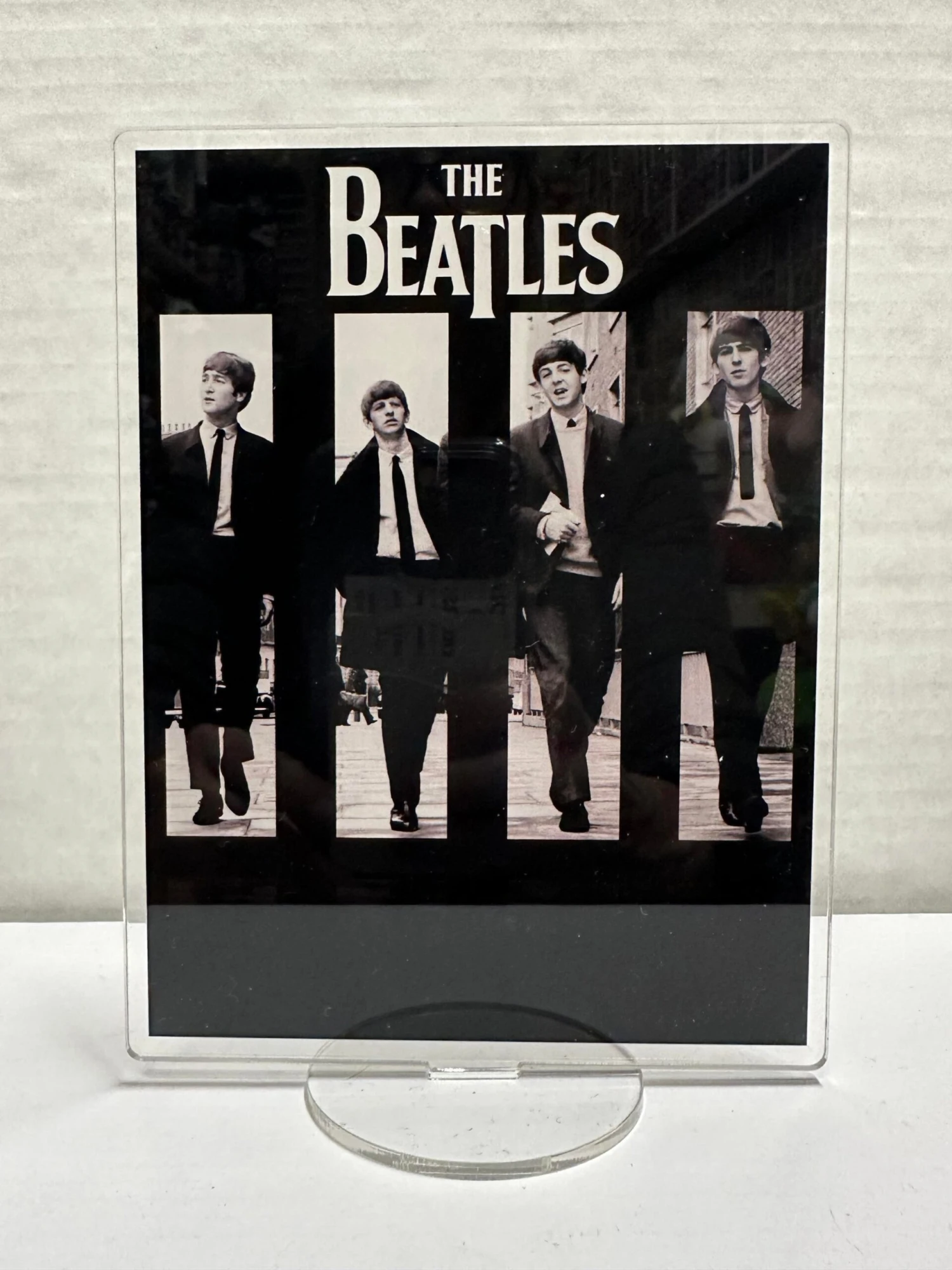 The Beatles - Acrylic Stand - Cake Topper / Desk Stand — Inacoma 3 The Beatles - Acrylic Stand - Cake Topper / Desk Stand — Inacoma