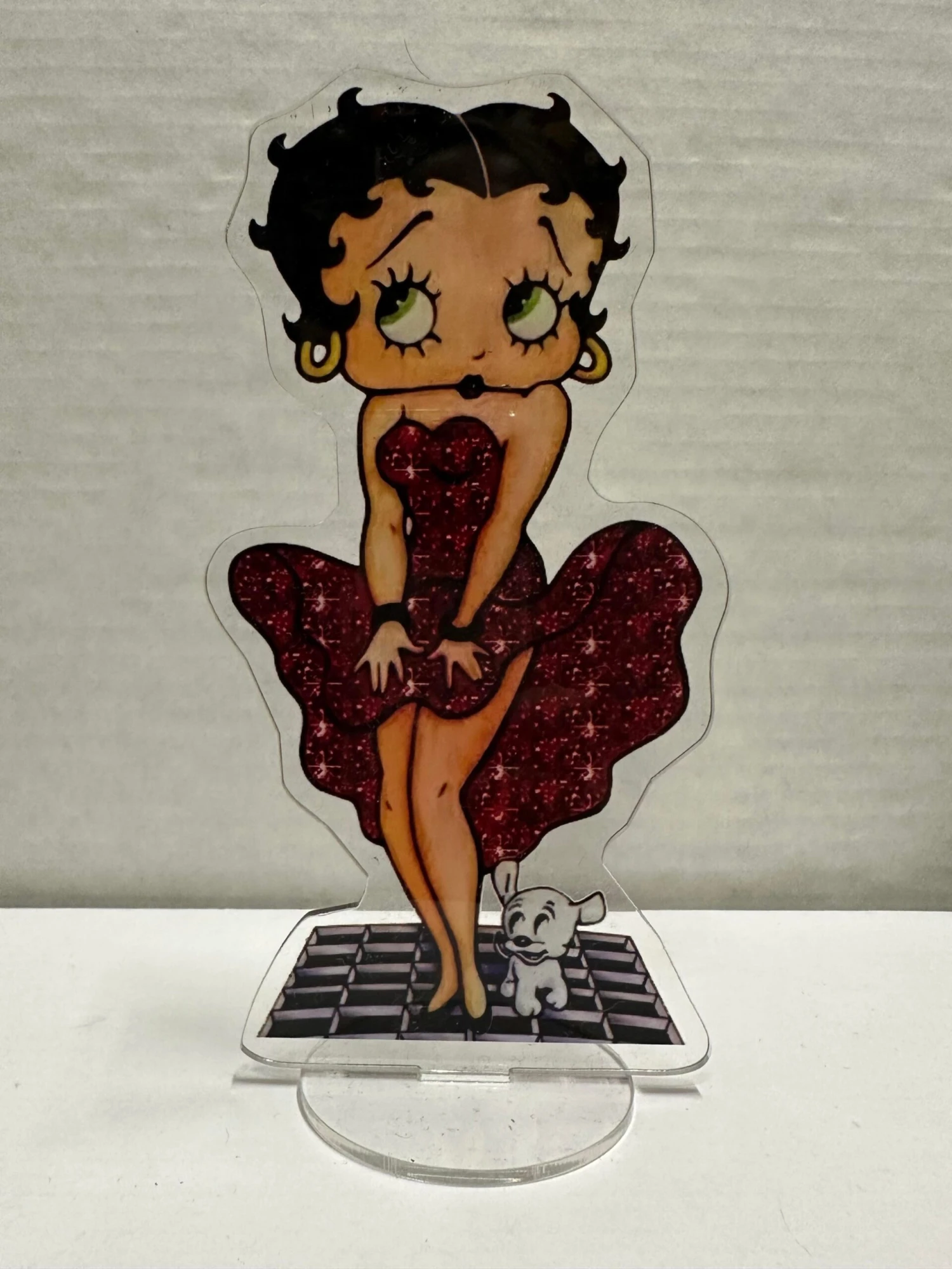 Betty Boop - Acrylic Stand - Cake Topper / Desk Stand — Inacoma 3 Betty Boop - Acrylic Stand - Cake Topper / Desk Stand — Inacoma