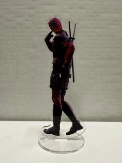 Deadpool - Acrylic Stand - Cake Topper / Desk Stand — Inacoma