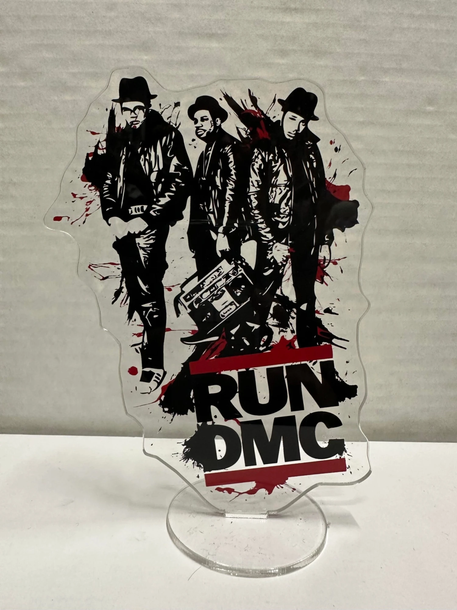 RUN DMC - Acrylic Stand - Cake Topper / Desk Stand — Inacoma 3 RUN DMC - Acrylic Stand - Cake Topper / Desk Stand — Inacoma
