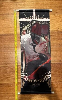 CHAINSAW MAN Denji - TEXTILE SCROLL POSTERS — Inacoma -Inacoma 341488397 986487172515628 3929151959554798944 n