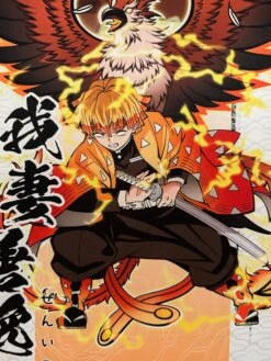 Demon Slayer Zenitsu Agatsuma - TEXTILE SCROLL POSTERS — Inacoma 11 Demon Slayer Zenitsu Agatsuma - TEXTILE SCROLL POSTERS — Inacoma -Inacoma 341497181 609774551191617 166911275656155330 n