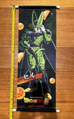 DRAGON BALL SUPER Final Form Cell - TEXTILE SCROLL POSTERS — Inacoma -Inacoma 341497759 801516201395840 5890827677709560845 n