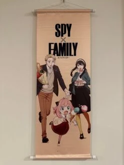 SPY X FAMILY - TEXTILE SCROLL POSTERS — Inacoma