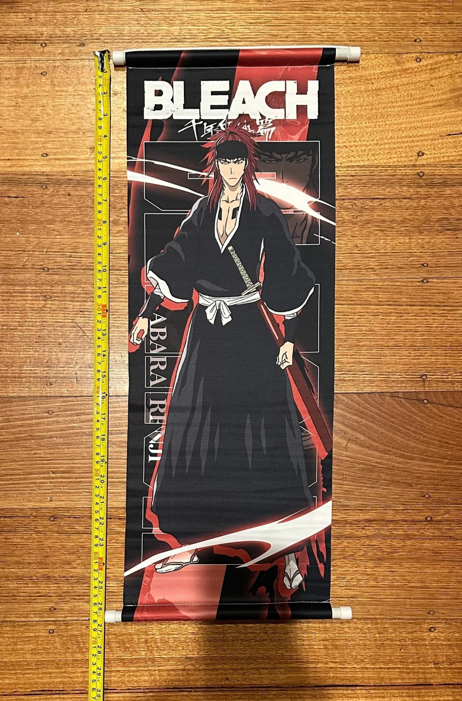 BLEACH Renji Abarai - TEXTILE SCROLL POSTERS — Inacoma 5 BLEACH Renji Abarai - TEXTILE SCROLL POSTERS — Inacoma - Image 3