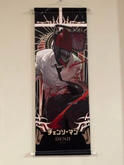 CHAINSAW MAN Denji - TEXTILE SCROLL POSTERS — Inacoma