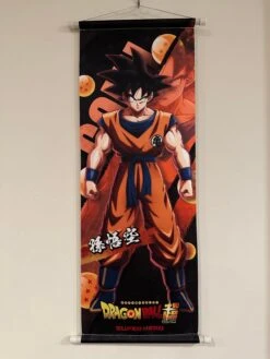 DRAGON BALL SUPER GOKU - TEXTILE SCROLL POSTERS — Inacoma
