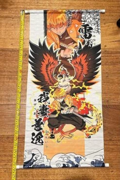 Demon Slayer Zenitsu Agatsuma - TEXTILE SCROLL POSTERS — Inacoma 9 Demon Slayer Zenitsu Agatsuma - TEXTILE SCROLL POSTERS — Inacoma -Inacoma 342044162 100349066387951 7689038235211970084 n