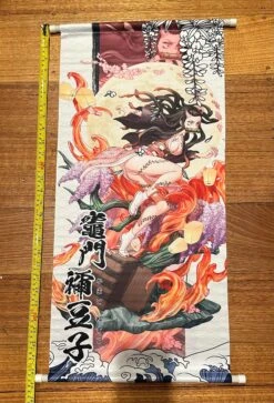 Demon Slayer Nezuko Kamado - TEXTILE SCROLL POSTERS — Inacoma