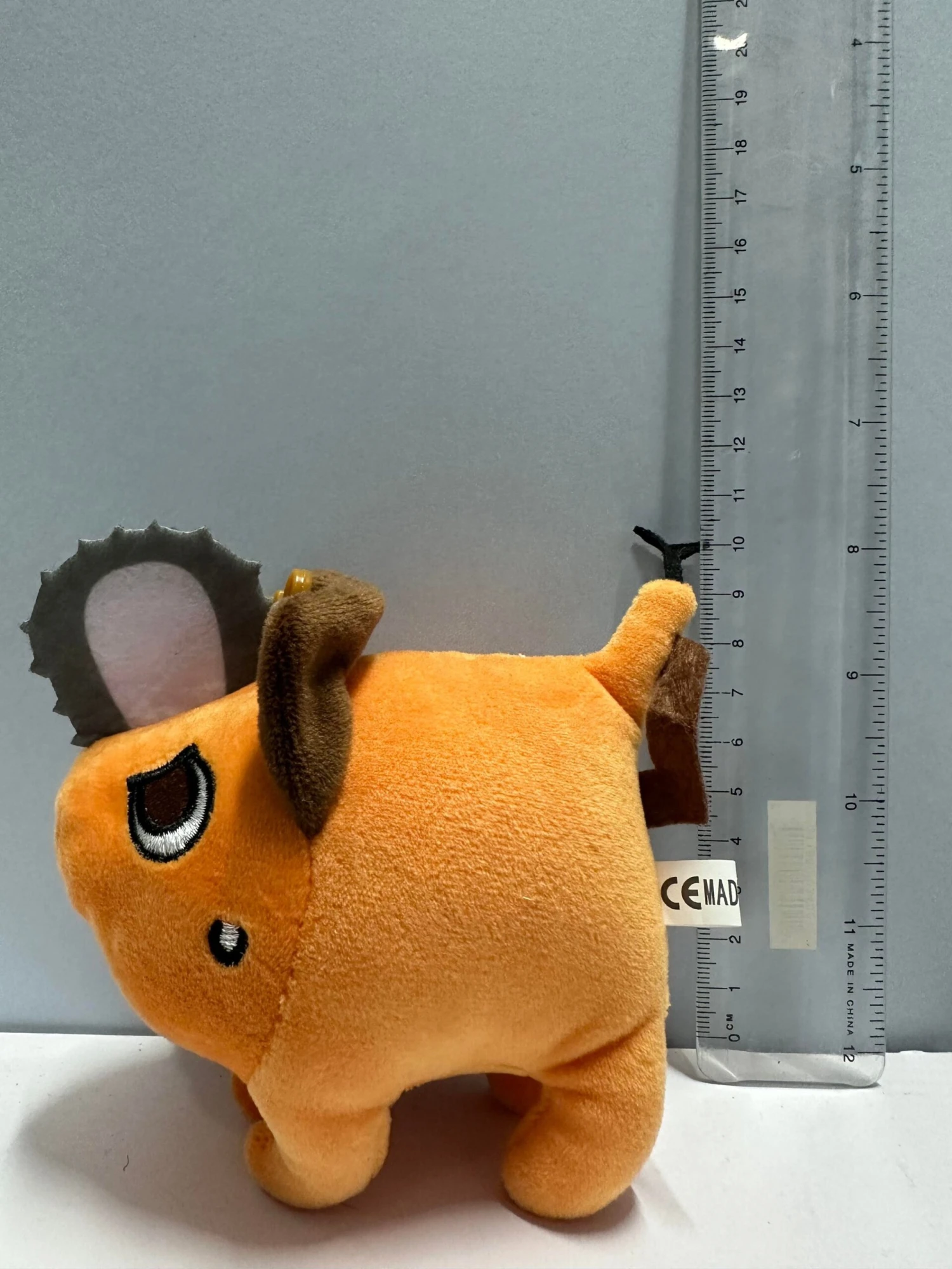 Chainsaw Man Pochita - Keyring/Hanging Plush — Inacoma 5 Chainsaw Man Pochita - Keyring/Hanging Plush — Inacoma - Image 3