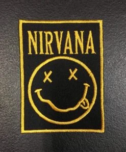 Nirvana - Rectangular Iron/Sew On Patch — Inacoma