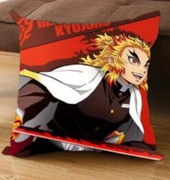 Demon Slayer - Kyōjurō Rengoku Canvas Pillow — Inacoma