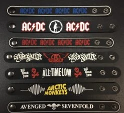 “A” MUSIC WRIST BANDS — Inacoma