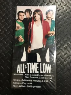 ALL TIME LOW - PLAQUE — Inacoma