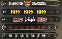 “K” MUSIC WRIST BANDS — Inacoma