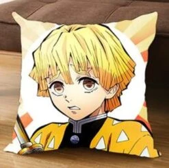 Demon Slayer - Zenitsu Agatsuma Canvas Pillow — Inacoma