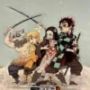 Demon Slayer - Acrylic Stand - Cake Topper / Desk Stand — Inacoma -Inacoma 52FF8D51 7ACC 4F5E 9C07 2C64D0E378EC