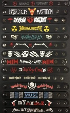 “M” MUSIC WRIST BANDS — Inacoma