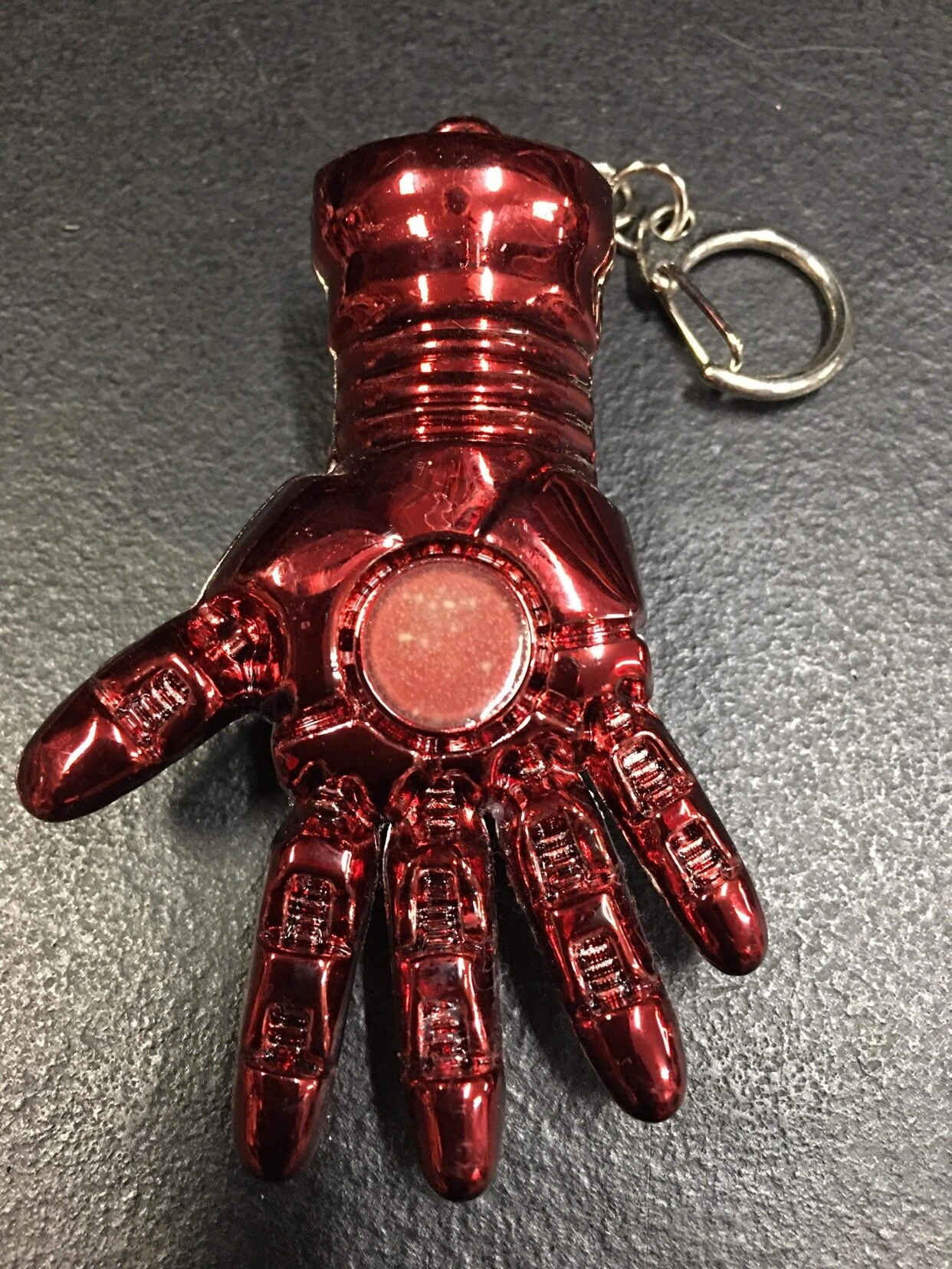 Iron Man - Red Repulsor Hand Metal Keyring — Inacoma 5 Iron Man - Red Repulsor Hand Metal Keyring — Inacoma - Image 3