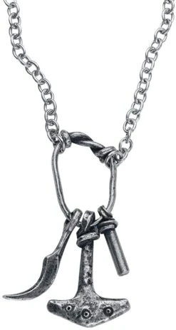 Tor's Magiska Amulet - Force, Food & Fire Pendant By Alchemy — Inacoma