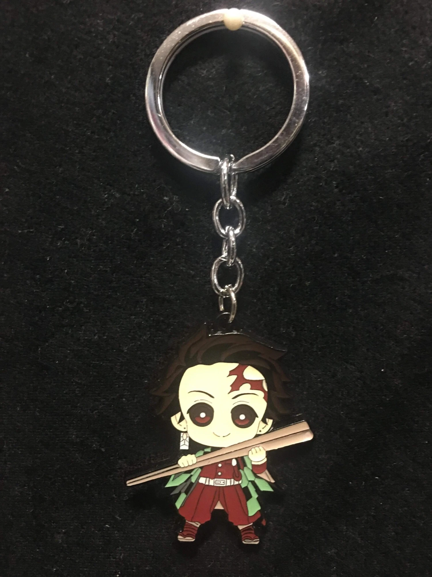 Demon Slayer - Tanjiro Kamado Keyring — Inacoma 4 Demon Slayer - Tanjiro Kamado Keyring — Inacoma - Image 2