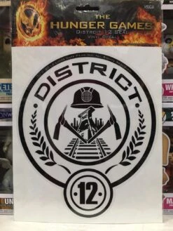 Hunger Games District 12 Logo Vinyl Decal - NECA 2012 — Inacoma