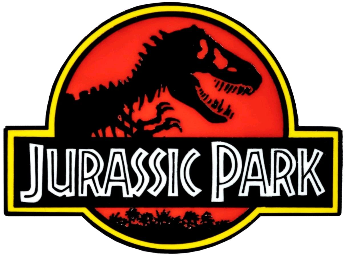 Jurassic Park - Jurassic Park Logo Enamel Pin — Inacoma 3 Jurassic Park - Jurassic Park Logo Enamel Pin — Inacoma